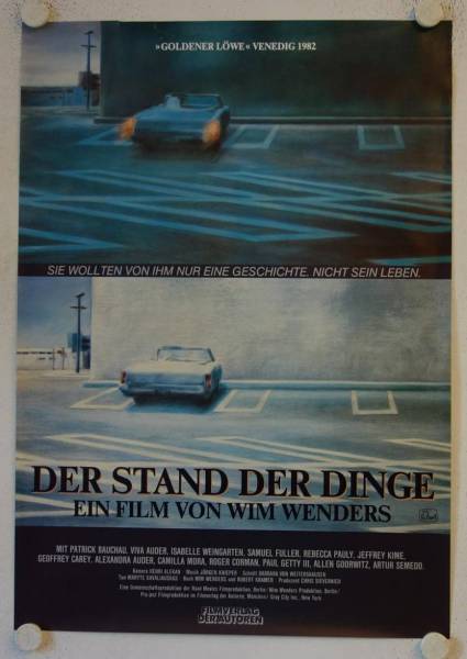 The State of Things original release german movie poster